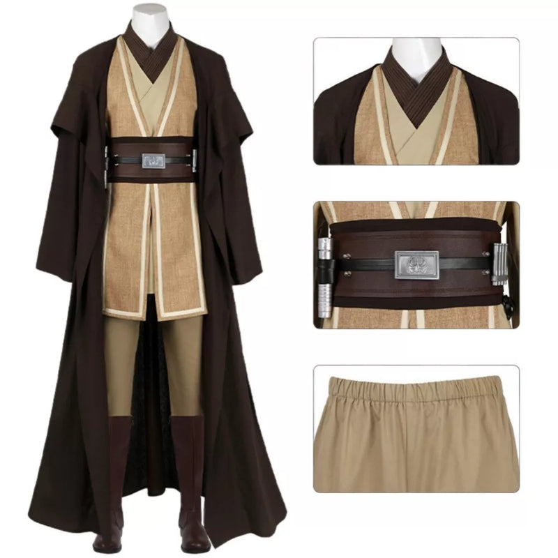 Xcoser Star Wars: The Acolyte Sol Cosplay Costume Jedi Master Outfit Full Set