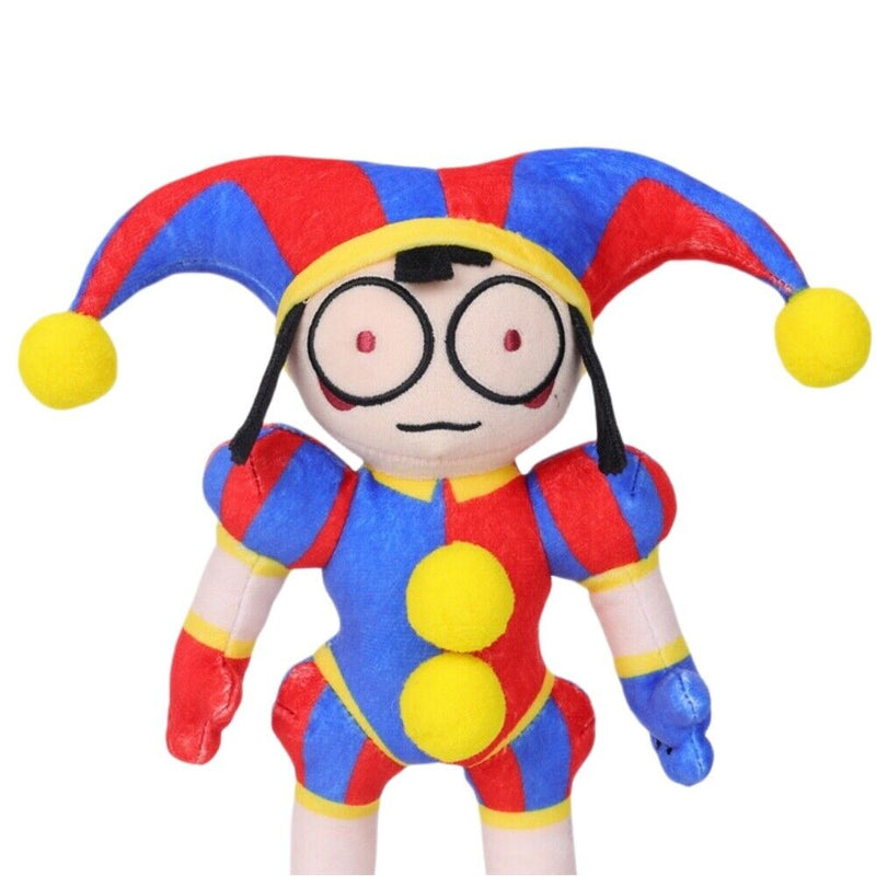 The Amazing Digital Circus Clown Plush Toy Pomni Plush Dolls Cute Cartoon  Soft Stuffed Doll Funny Co