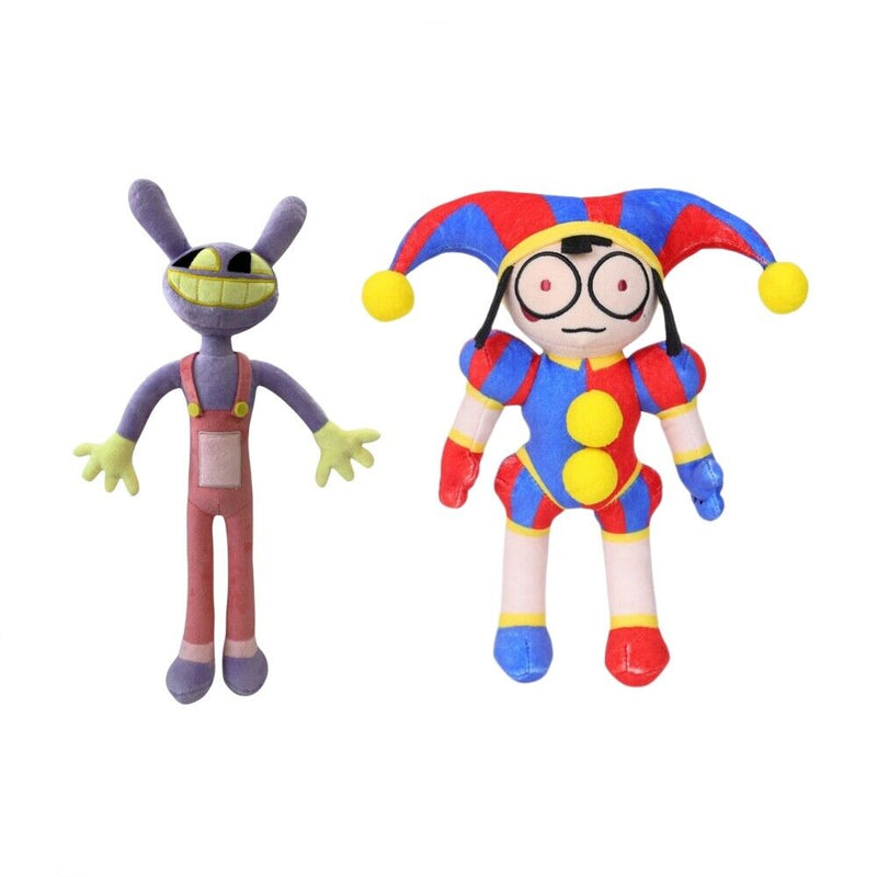 【New Arrival】Xcoser Cartoon The Amazing Digital Circus Pomni Jax Ragatha Caine Zooble Stuffed Plush Toy Kid Gift