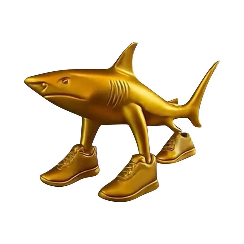 【New Arrival】Tralalero Tralala Resin Decoration Italian Brainrot Tung Tung Sahur Meme Figure