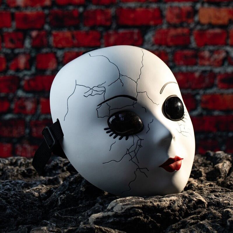 【New Arrival】Xcoser Twisted Metal Dollface Mask Cosplay Props Resin Replicas Adult Xmas