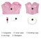 Xcoser Wicked Part One Glinda Cosplay Formal Dress with Crown Earings Role-Play Costume