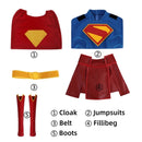 Supergirl Legacy Jumpsuit - DC Movie Full Set Replica - Women Adult Cosplay