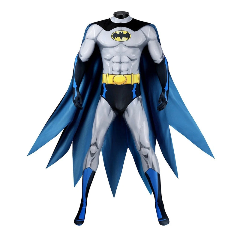 Xcoser Batman Cosplay Costume Bodysuit & Cloak Set Batman TV Series 2004 - 2008 Bodysuit Only / L Xcoser Batman Cosplay Costume Bodysuit & Cloak Set Batman TV Series 2004 - 2008 Bodysuit Only / L