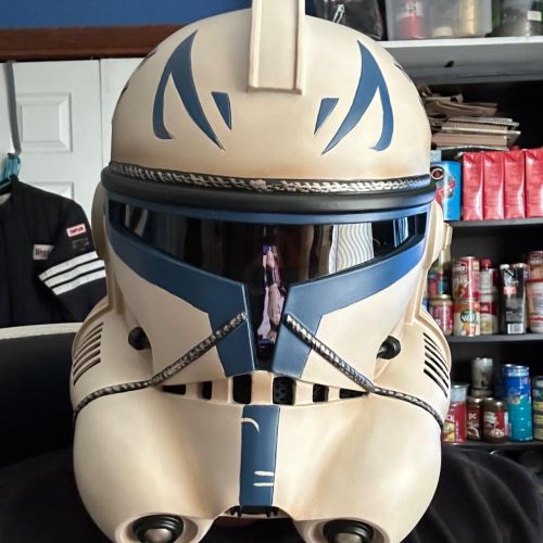 captain rex motorcycle helmet Captain Rex Helmet - The Bad Batch