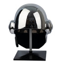【New Arrival】Xcoser Daft Punk Helmet DJ Thomas Cosplay Prop Electroplated Resin Version Silver Plated with EL Light
