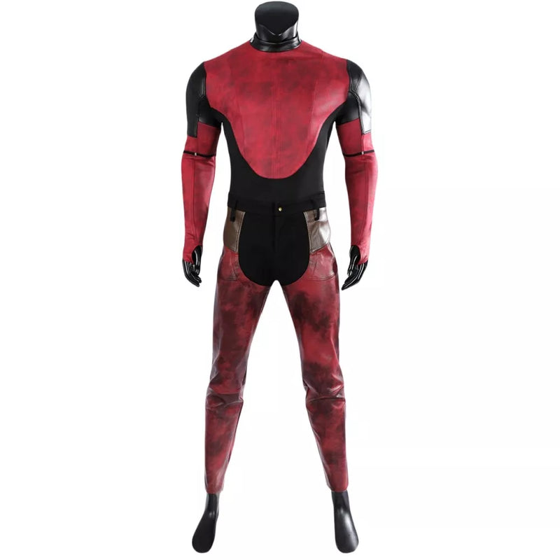 Deadpool 3 Cowboy Deadpool Jumpsuit - Wade Wilson Adult Cos Outfit