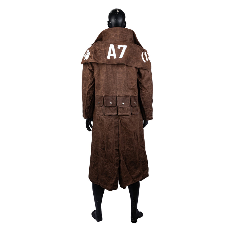 【New Arrival】Xcoser Fallout New Vegas Veteran Ranger NCR Ranger Cosplay Costume Coat Vest Helmet Set