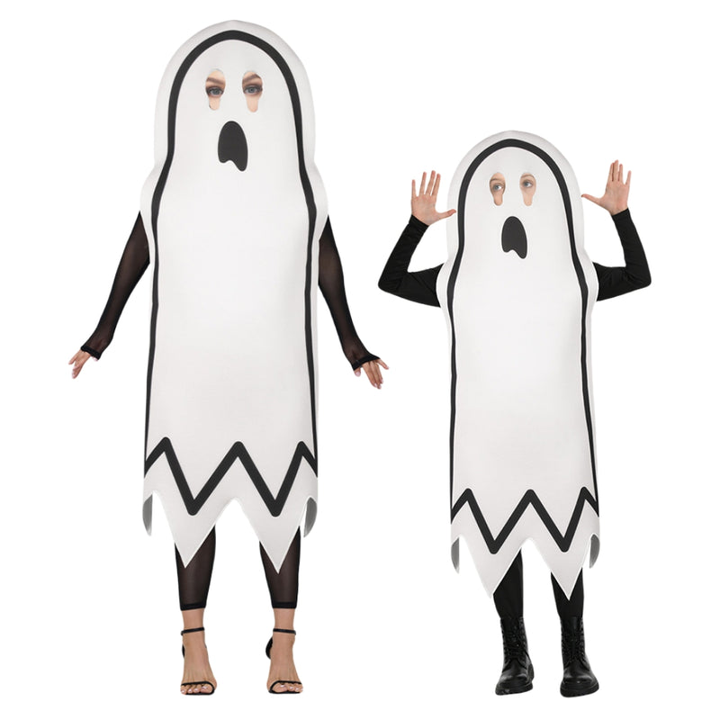 【New Arrival】Xcoser 2025 Adults Kids Halloween Costume Ghost Cosplay Costume Props Fancy Party Dress