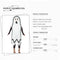 【New Arrival】Xcoser 2025 Adults Kids Halloween Costume Ghost Cosplay Costume Props Fancy Party Dress