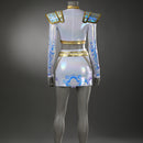 Xcoser K-Pop Demon Hunters Rumi Mira Zoey Stage Cosplay Musicial Costume Upgraded White