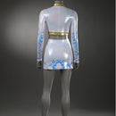 Xcoser K-Pop Demon Hunters Rumi Mira Zoey Stage Cosplay Musicial Costume Upgraded White
