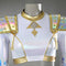 Xcoser K-Pop Demon Hunters Rumi Mira Zoey Stage Cosplay Musicial Costume Upgraded White