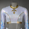 Xcoser K-Pop Demon Hunters Rumi Mira Zoey Stage Cosplay Musicial Costume Upgraded White