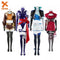 Xcoser Marvel Rivals Luna Snow Psylocke Cosplay Costume Full Set Woman Halloween