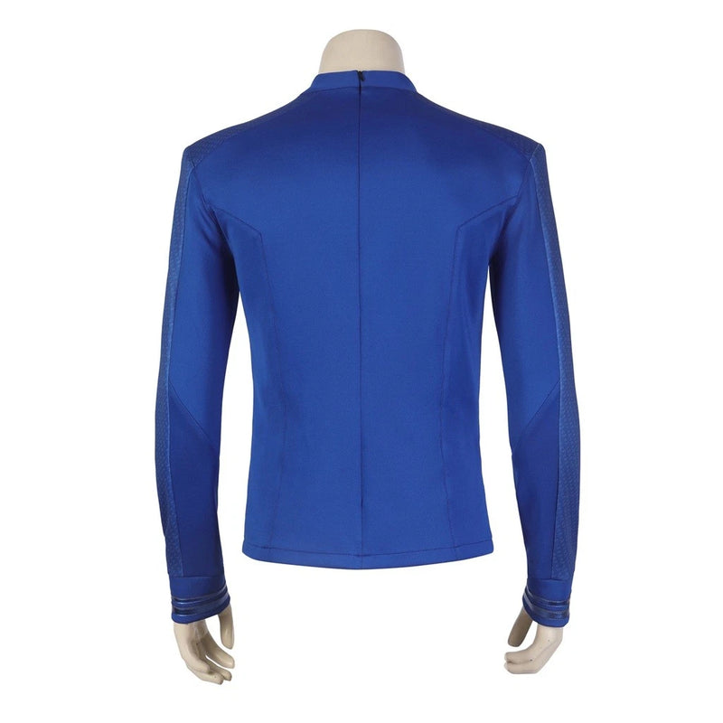 Xcoser Star Trek: Strange New Worlds Cosplay Starfleet Uniform & Badge Top Shirt