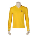 Xcoser Star Trek: Strange New Worlds Cosplay Starfleet Uniform & Badge Top Shirt