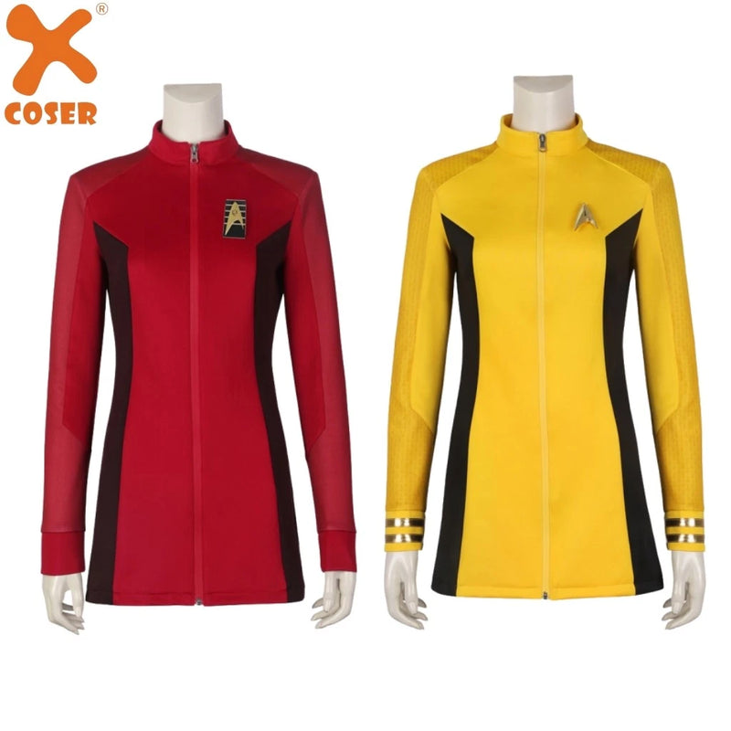 Xcoser Star Trek: Strange New Worlds Number One Cosplay Starfleet Uniform Badge