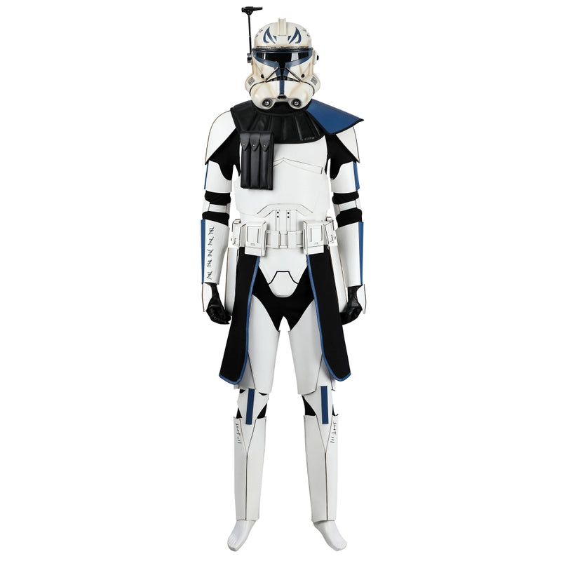 【New Arrival】Xcoser Star Wars Clone Captain Rex Cosplay Costume Props Full Set Helmet Adults