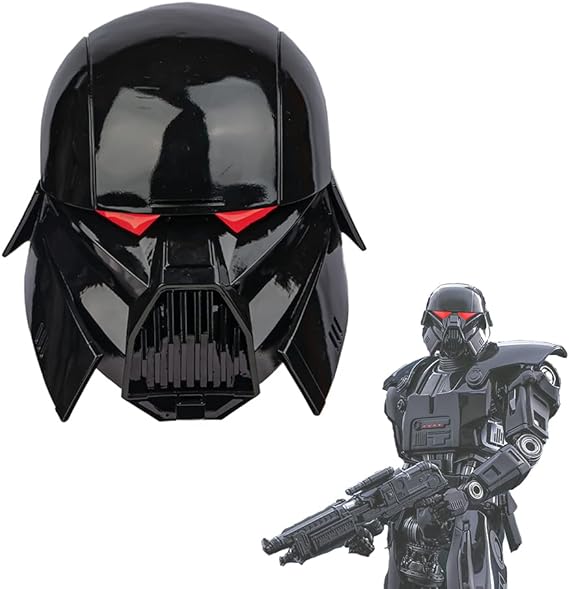 Dark Trooper Helmet - Star Wars Mandalorian Replica - Xmas Collectible