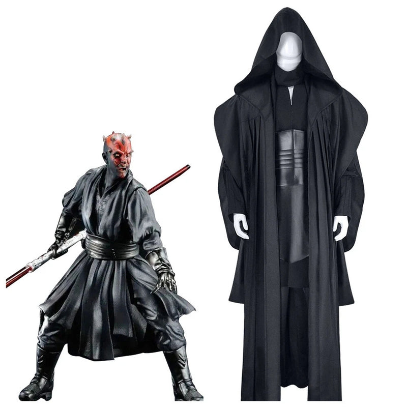 【New Arrival】Xcoser Star Wars Darth Maul Cosplay Costume Outfit Adults Tunic Robe Uniform Full Set