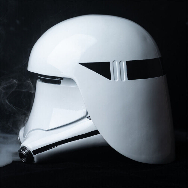first order star wars motorcycle helmet First Order Snowtrooper Helmet - Star Wars Replica Prop