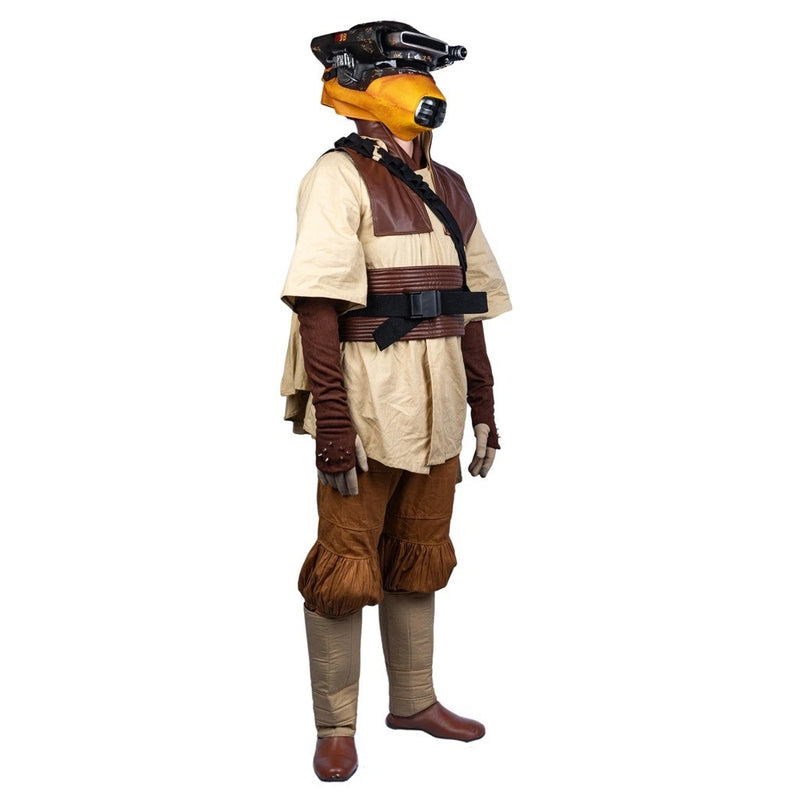 【New Arrival】Xcoser Star Wars Leia Boushh Bounty Hunter Cosplay Costume Helmet Halloween Prop