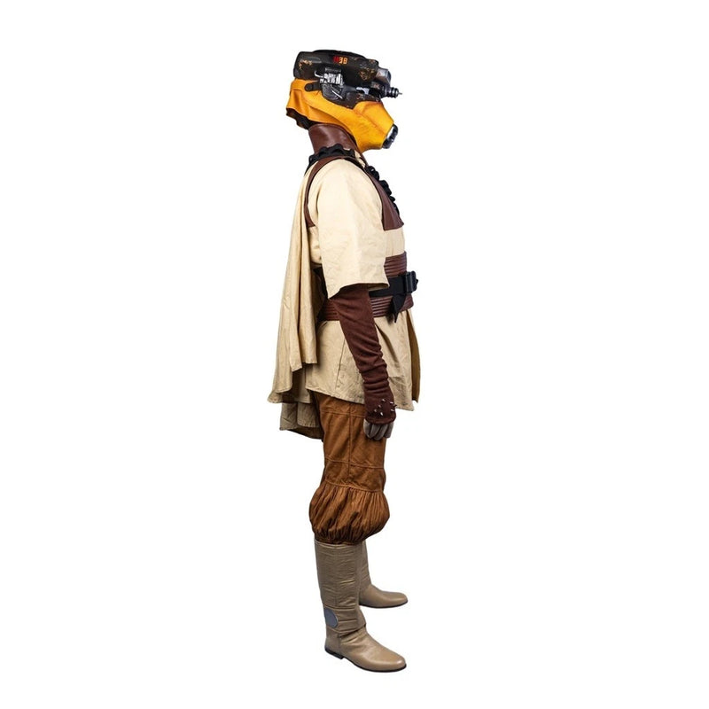 【New Arrival】Xcoser Star Wars Leia Boushh Bounty Hunter Cosplay Costume Helmet Halloween Prop