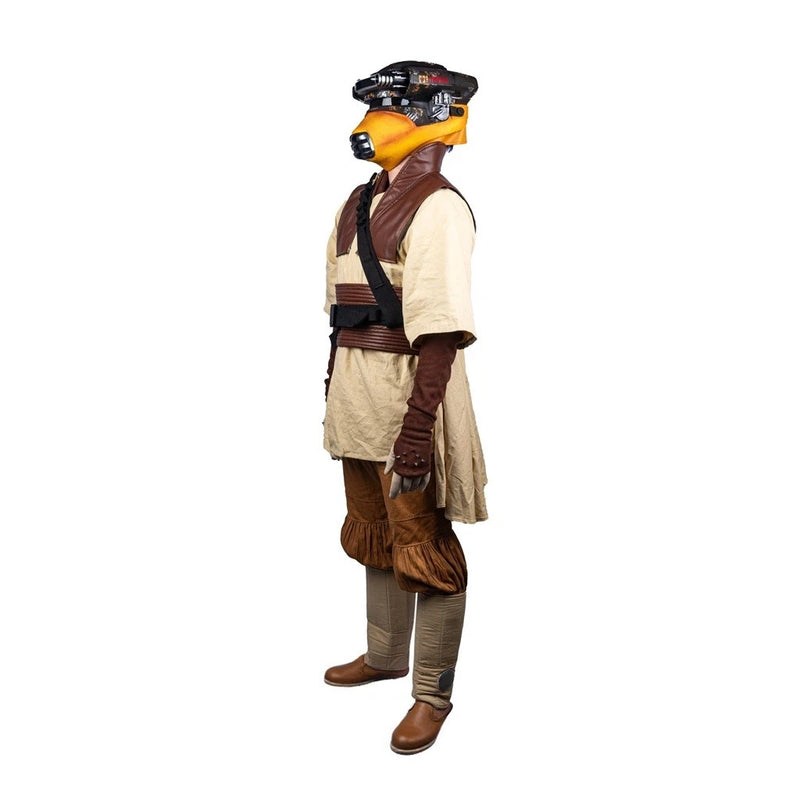 【New Arrival】Xcoser Star Wars Leia Boushh Bounty Hunter Cosplay Costume Helmet Halloween Prop