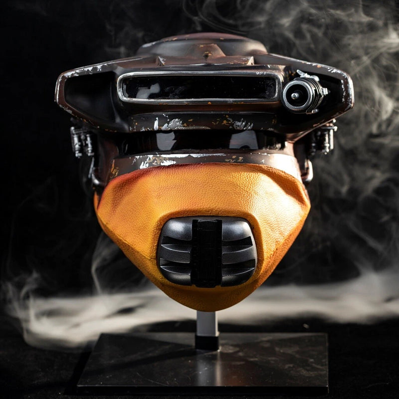 【New Arrival】Xcoser Star Wars Leia Boushh Bounty Hunter Helmet Cosplay Props Resin Replicas