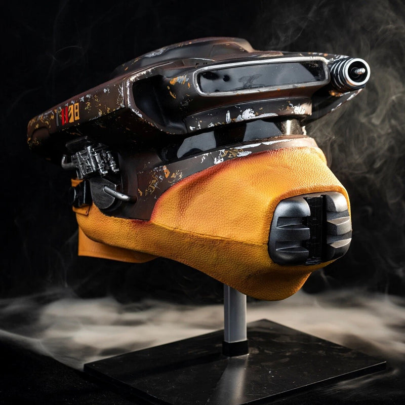 【New Arrival】Xcoser Star Wars Leia Boushh Bounty Hunter Helmet Cosplay Props Resin Replicas