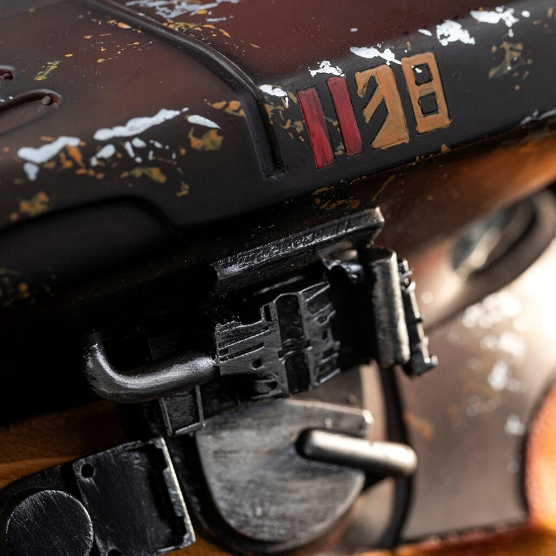 【New Arrival】Xcoser Star Wars Leia Boushh Bounty Hunter Helmet Cosplay Props Resin Replicas