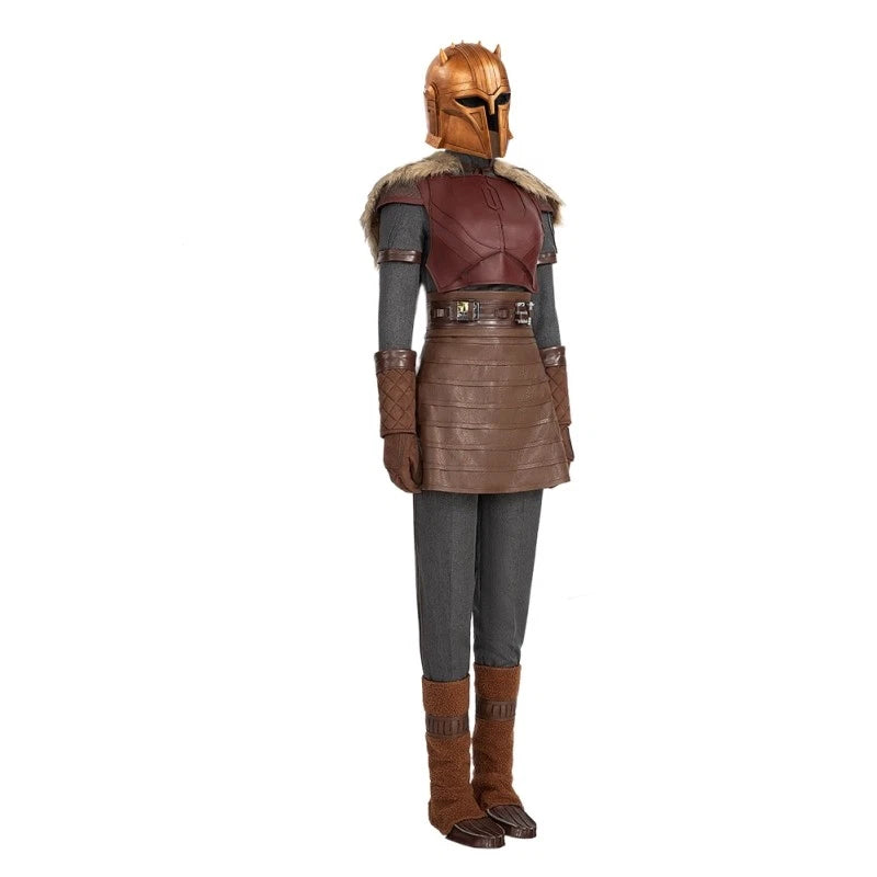 Xcoser Star Wars Mandalorian The Armor Cosplay Costume & Helmet Adult Halloween