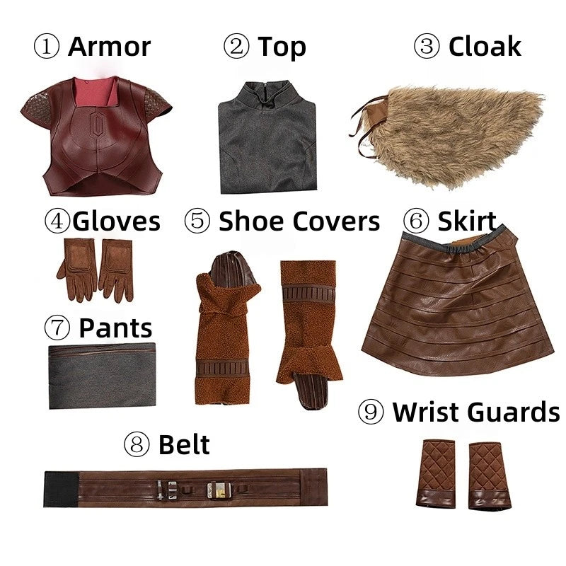 Xcoser Star Wars Mandalorian The Armor Cosplay Costume & Helmet Adult Halloween