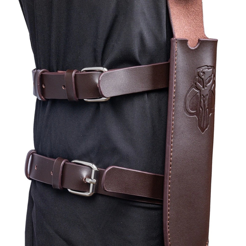 【New Arrival】Xcoser Star Wars Mandalorian Vibroblade Knife Sheath Holder Pouch Straps Leather