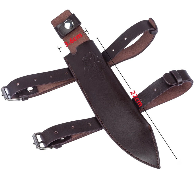 【New Arrival】Xcoser Star Wars Mandalorian Vibroblade Knife Sheath Holder Pouch Straps Leather