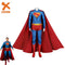 【New Arrival】Xcoser Superman Clark Kent Cosplay Bodysuit & Cloak Jumpsuit Costume Adults Kids