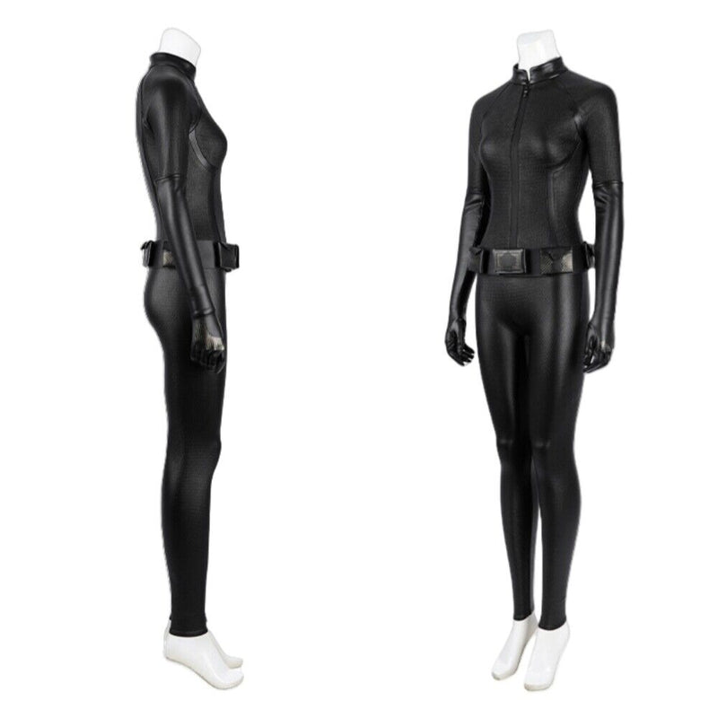 Xcoser The Dark Knight Rises Catwoman Selina Cosplay Costume Bodysuit Full Set