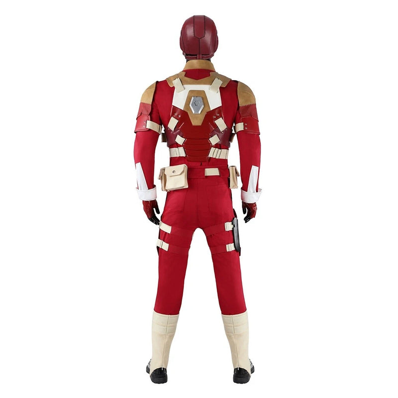 【New Arrival】Xcoser Thunderbolts Red Guardian Costume Alexei Shostakov Jumpsuit Mask Full Set