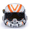 【New Arrival】Xcoser Titanfall 2 Viper Pilot Damage Helmet Cosplay Props Resin Replicas