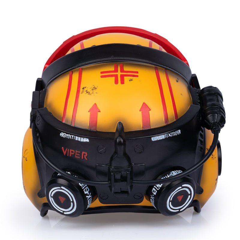 【New Arrival】Xcoser Titanfall 2 Viper Valkyrie Damaged Helmet Cosplay Props Resin Replicas