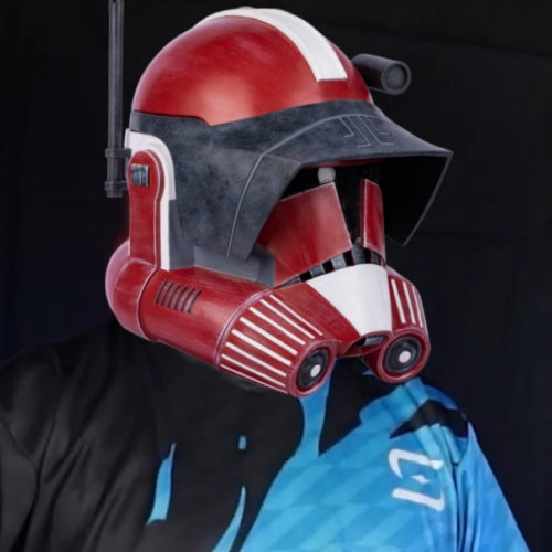 fox star wars motorcycle helmet Clone Trooper Helmet - Star Wars Helmet