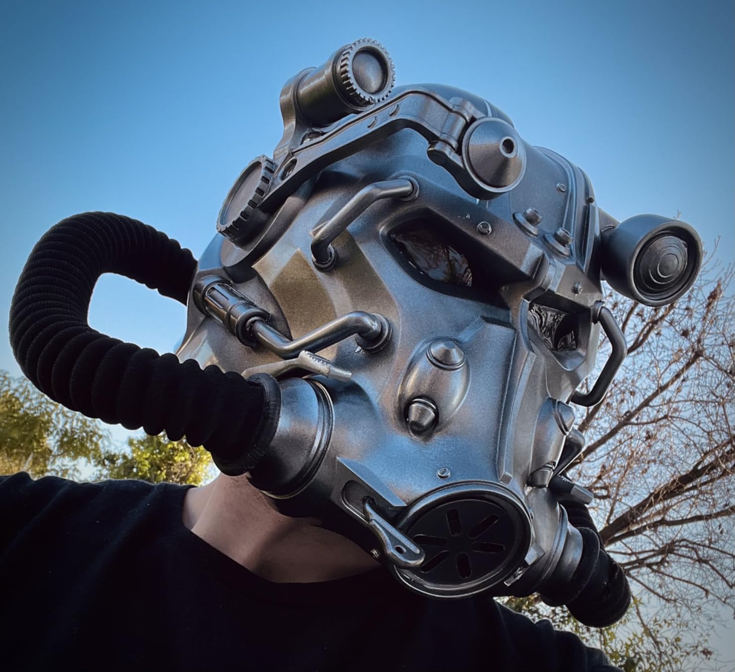 Fallout76 T-60 Power Armor Resin Helmet Prop Halloween Gift