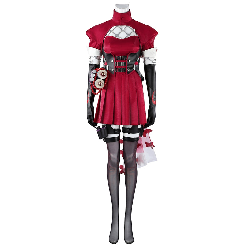 Xcoser Marvel Rivals Luna Snow Psylocke Cosplay Costume Full Set Woman Halloween