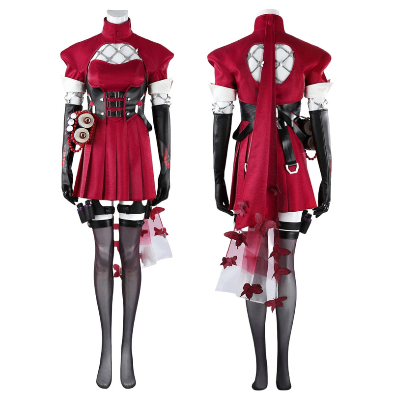 Xcoser Marvel Rivals Luna Snow Psylocke Cosplay Costume Full Set Woman Halloween