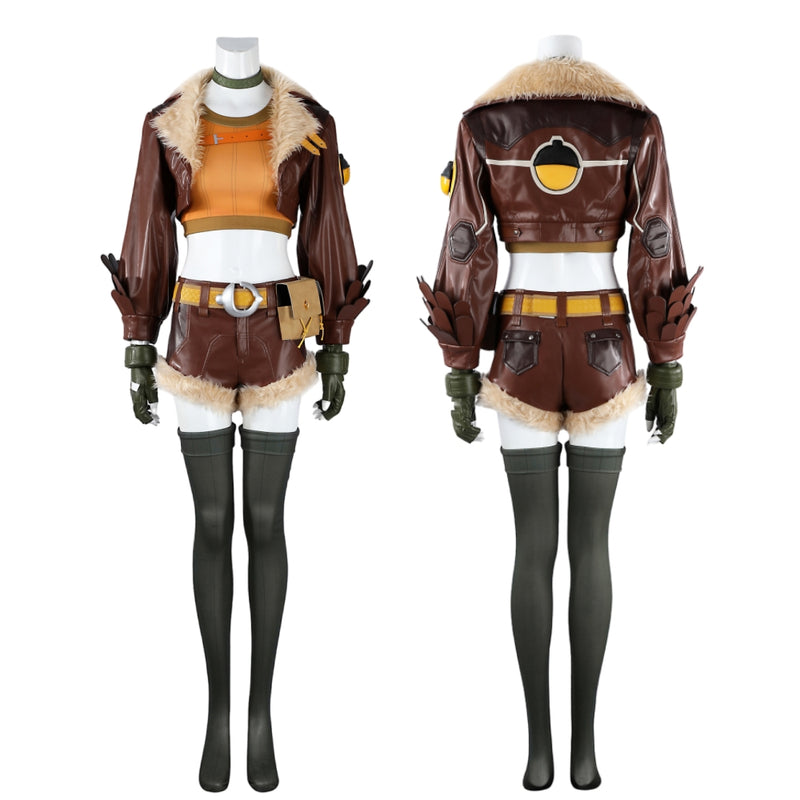 Xcoser Marvel Rivals Luna Snow Psylocke Cosplay Costume Full Set Woman Halloween