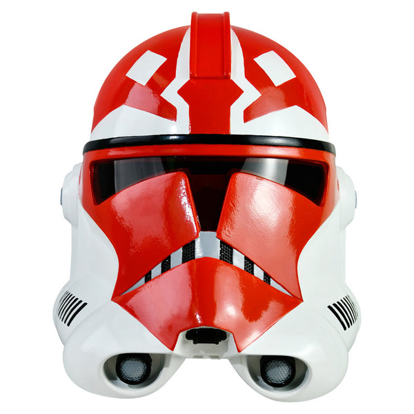 Xcoser Casco Imperial Scout Trooper Star Wars, Cosplay Adulto In Resina, Replica Indossabile - Foto 6