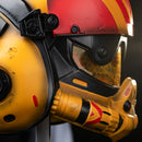 【New Arrival】Xcoser Titanfall 2 Viper Valkyrie Damaged Helmet Cosplay Props Resin Replicas