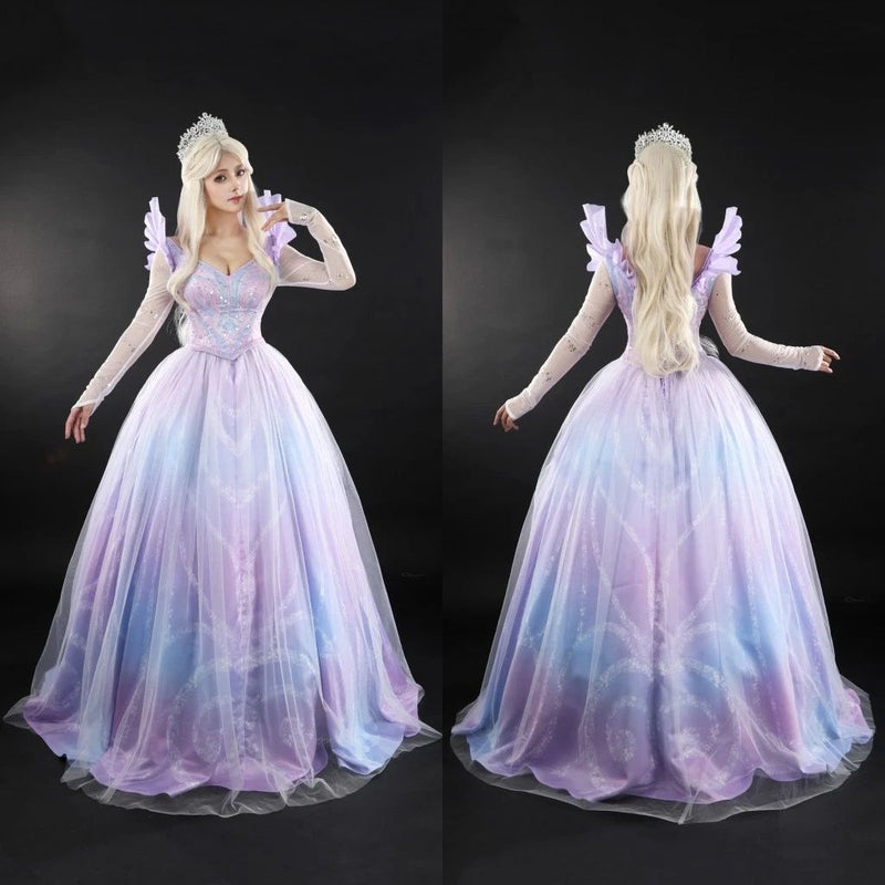 Glinda Dress Adult - Wicked Part Two Costume - Glinda Wicked Formal Dress