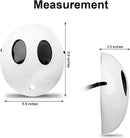 Xcoser Shy Guy Halloween Mask Cosplay Costume White Resin Mask Fancy Dress Collection Accessories